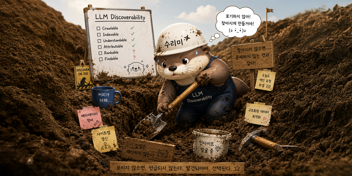 LLM Discoverability를 위해 노력하는 중입니다